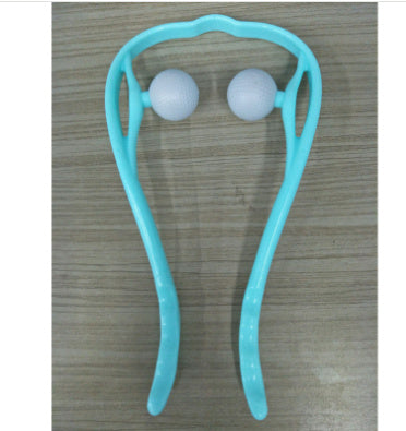 This multi-functional manual neck massager provides six neck pain relief features and can be used anywhere, anytime, without needing assistance.