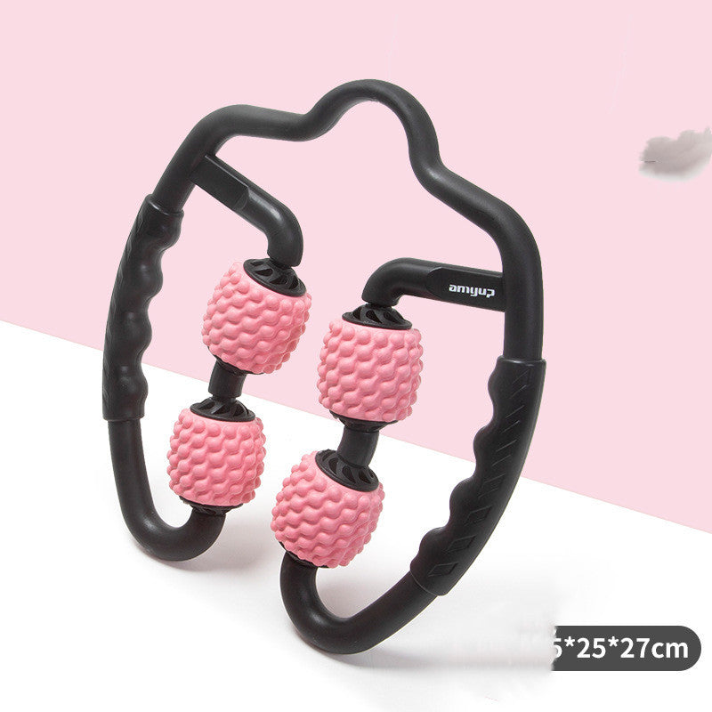 Massage Roller for Neck Thigh Calf and Leg, Personal Muscle Handheld Deep Tissue Trigger Point Foam Myofacial Tools Pro Recovery