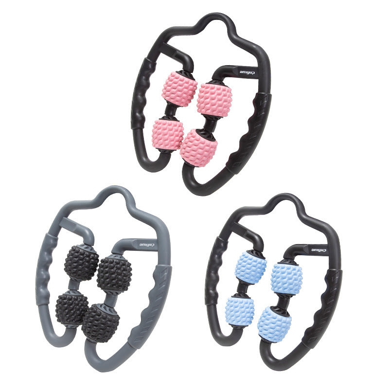 Massage Roller for Neck Thigh Calf and Leg, Personal Muscle Handheld Deep Tissue Trigger Point Foam Myofacial Tools Pro Recovery