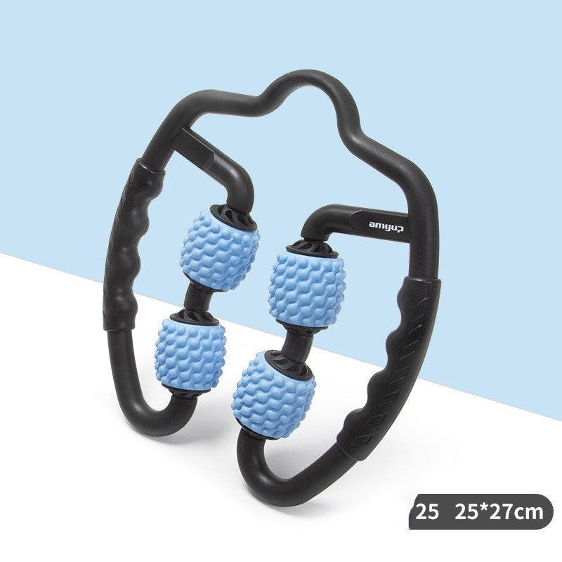 Massage Roller for Neck Thigh Calf and Leg, Personal Muscle Handheld Deep Tissue Trigger Point Foam Myofacial Tools Pro Recovery