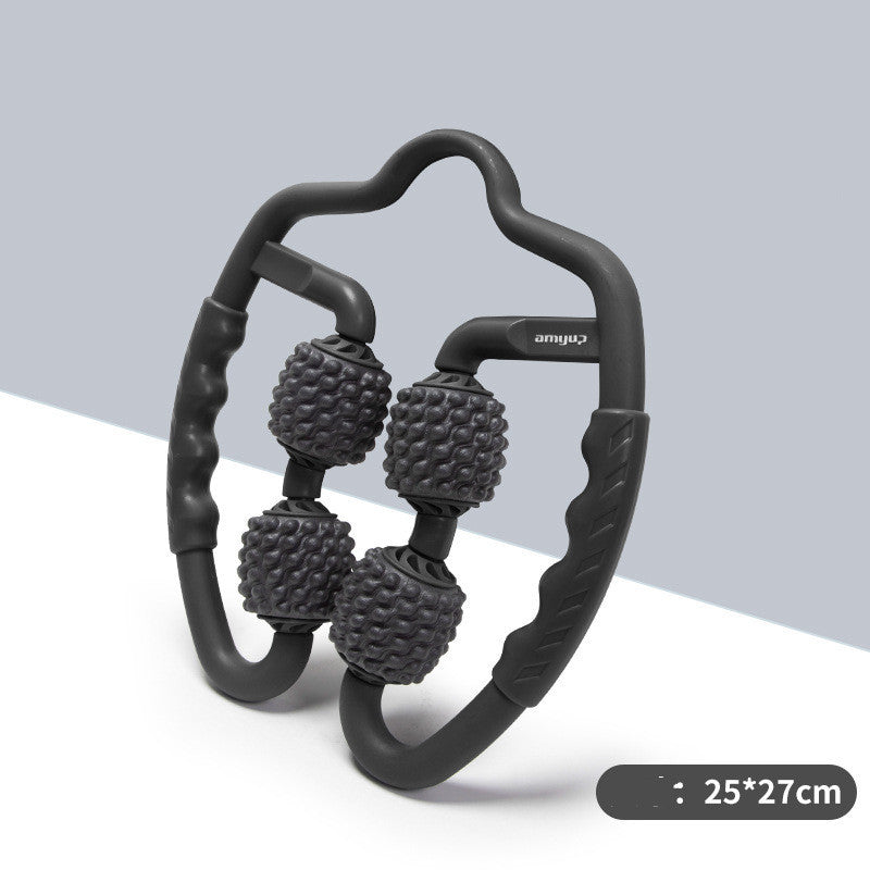 Massage Roller for Neck Thigh Calf and Leg, Personal Muscle Handheld Deep Tissue Trigger Point Foam Myofacial Tools Pro Recovery